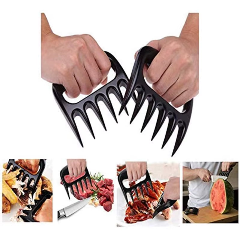 2-piece Durable Bear Claw Meat Shredder Tool