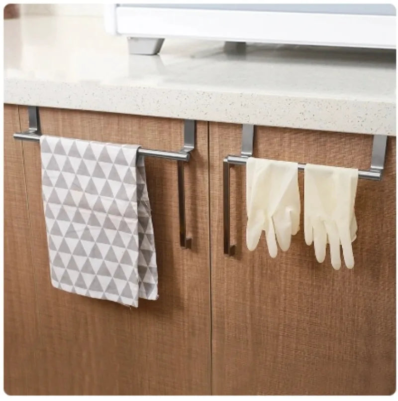 Durable Stainless-Steel Kitchen Towel Rack