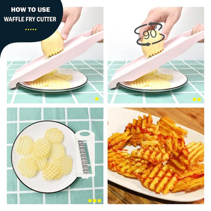 5-in-1 Handheld Slicer & Grater Tool