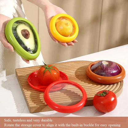 Cute Silicon Sealed Vegetable Storage Containers