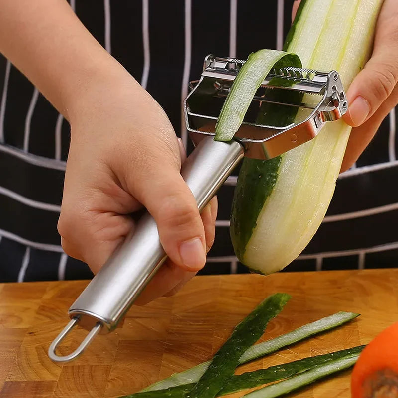 2-in-1 Stainless-steel Peeler & Grater