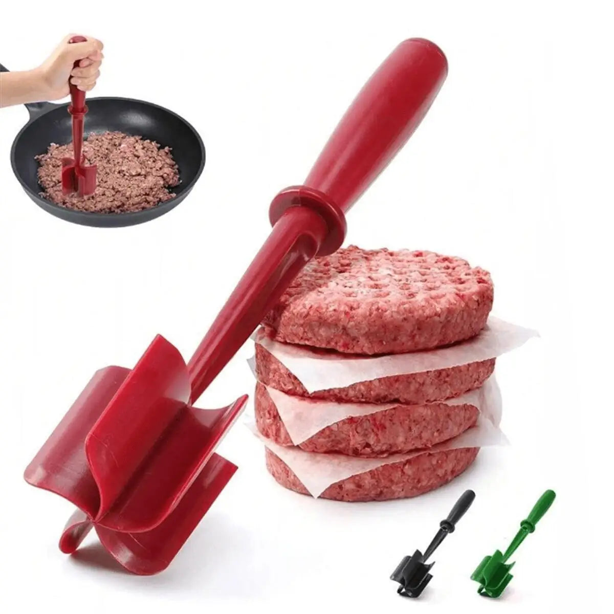 Heat-resistant Handheld Meat Shredder & Smasher Tool